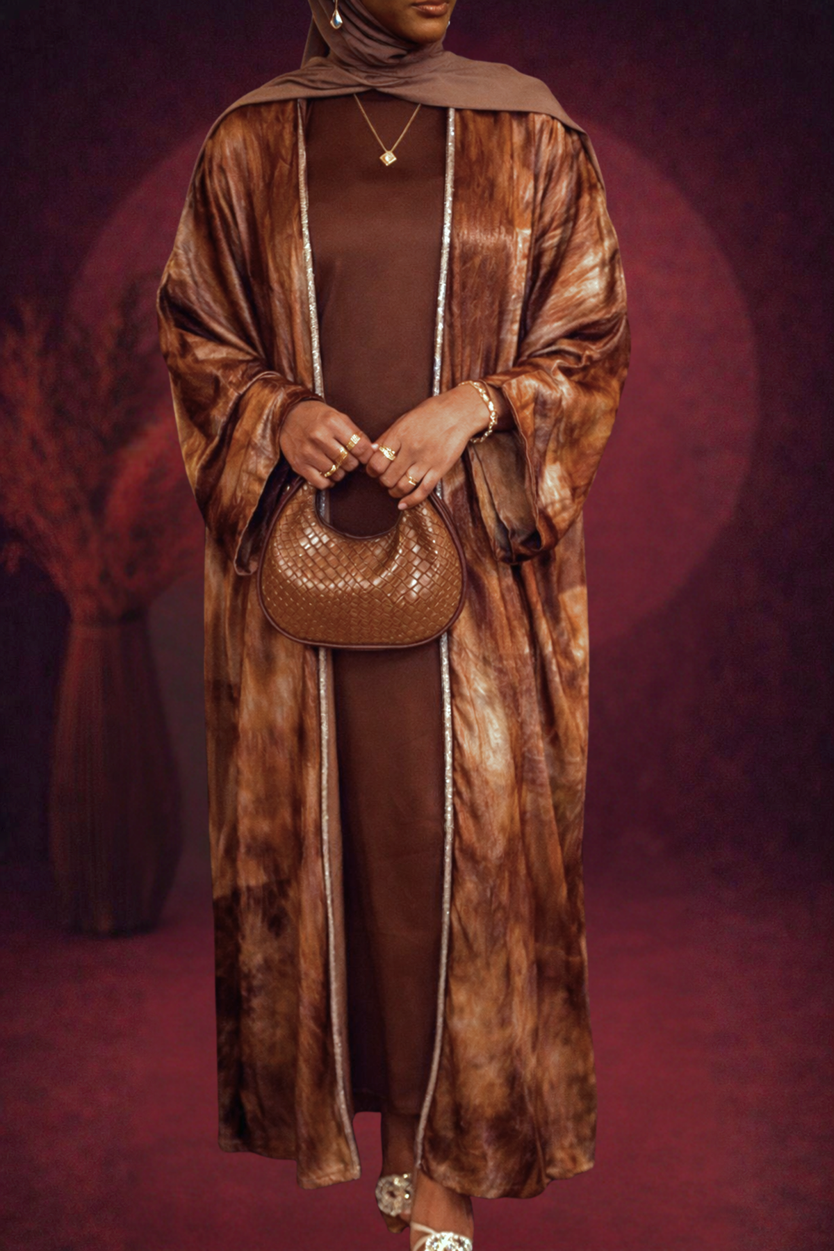 Tie Dye Abaya