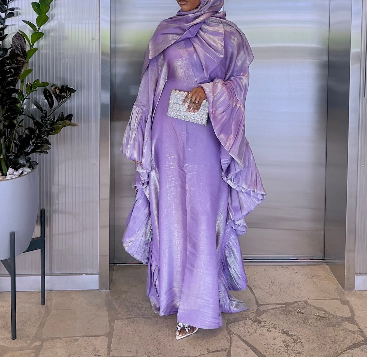 Yara Ruffle Kaftan