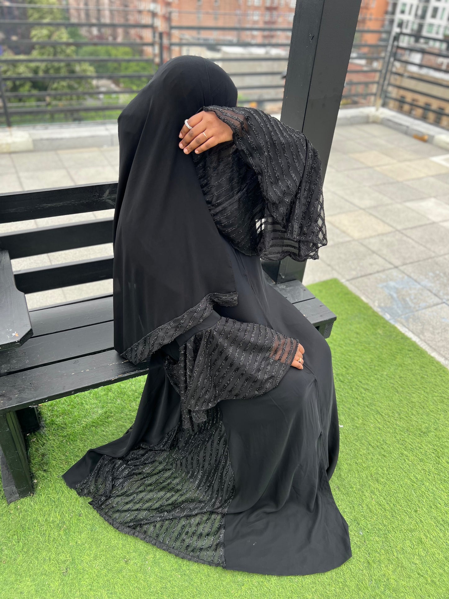 Black Elegance Abaya