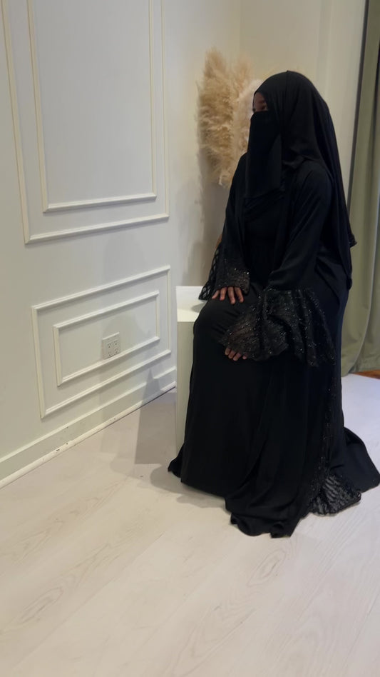 Black Elegance Abaya